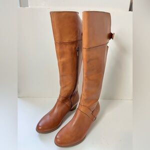 Dansko Dori Tan Leather Knee High Boots Women Size 39